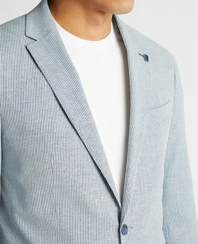 Slim Fit Cotton-Stretch Jacket