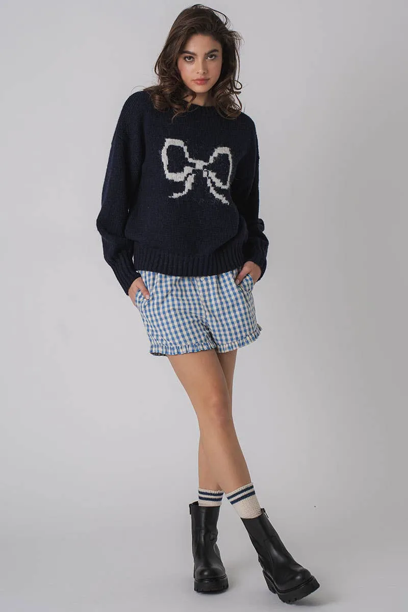 Sophie Bow Crewneck Sweater