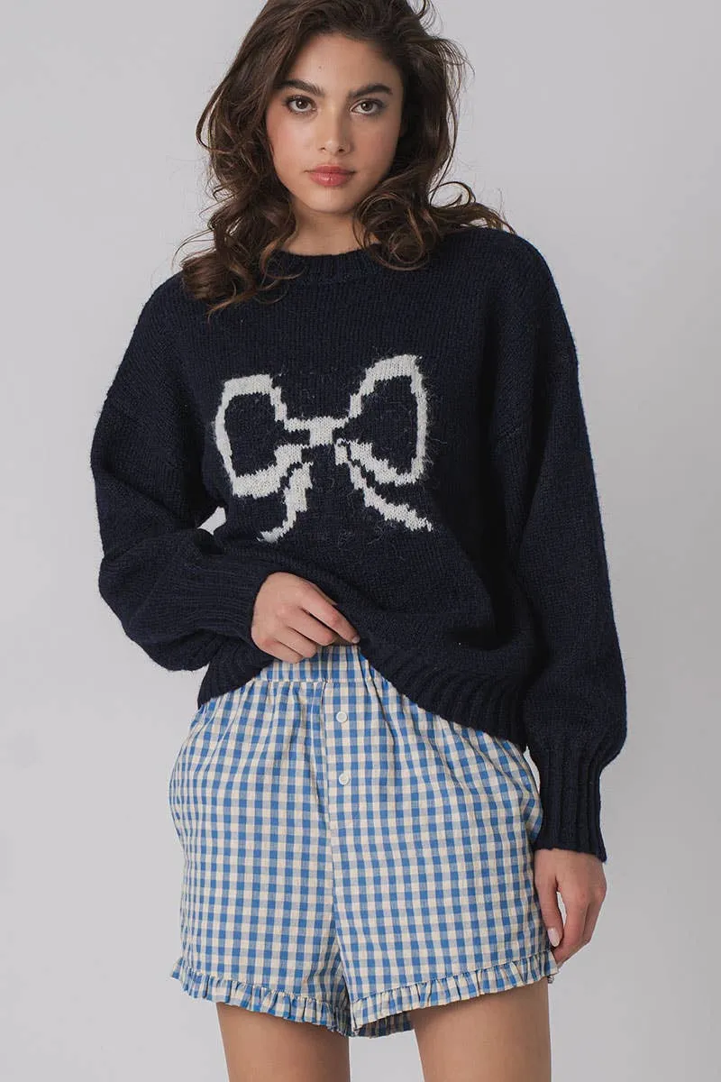 Sophie Bow Crewneck Sweater