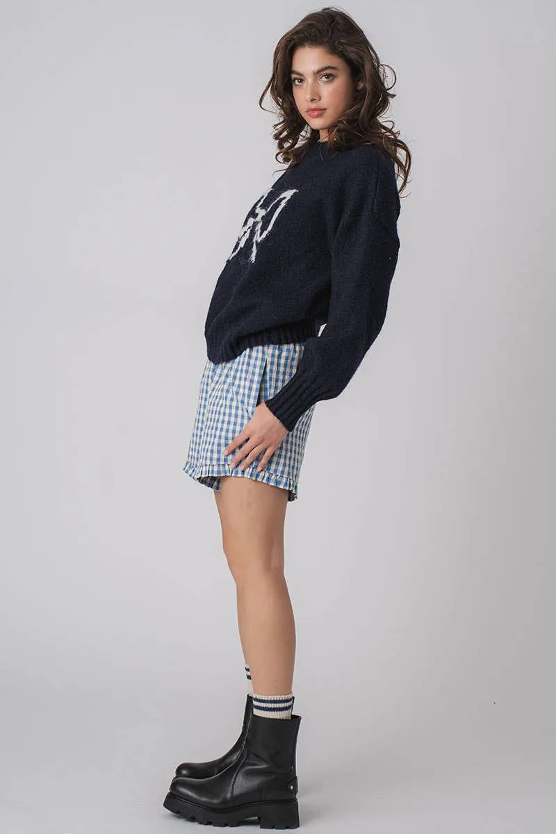 Sophie Bow Crewneck Sweater