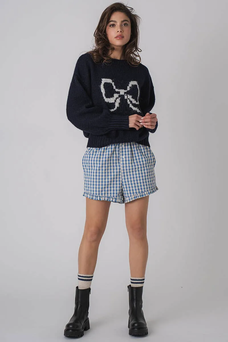 Sophie Bow Crewneck Sweater