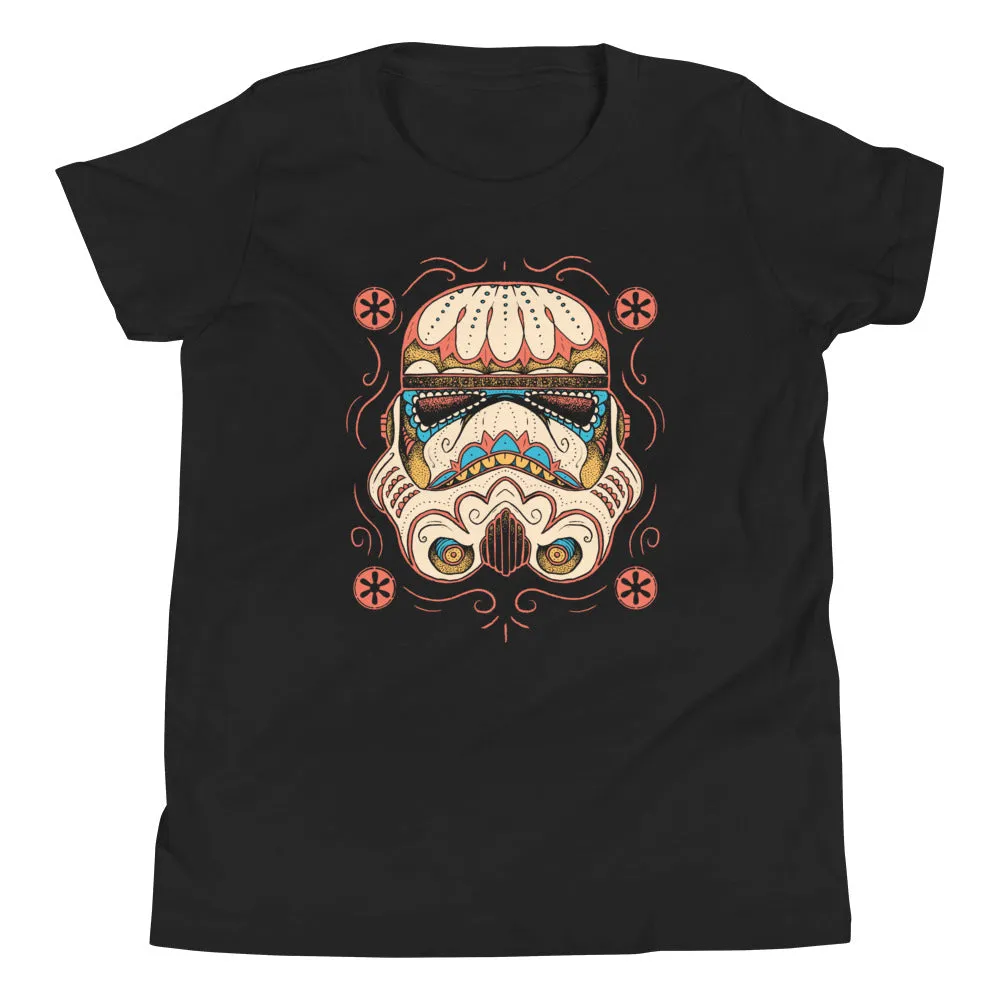 Sugar Skull Trooper Kid's Youth Tee