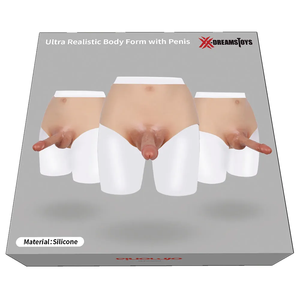 Ultra-Realistic Silicone Penis Packer Underwear - Small