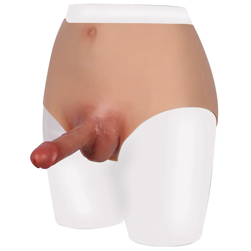 Ultra-Realistic Silicone Penis Packer Underwear - Small