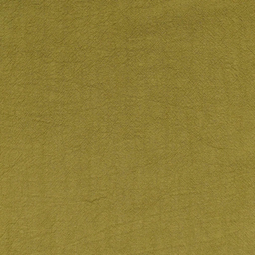 Washed Crinkle Cotton Solid Citron