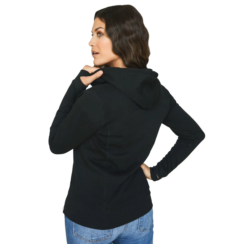 Women's Hero Hoodie Lite (Black)