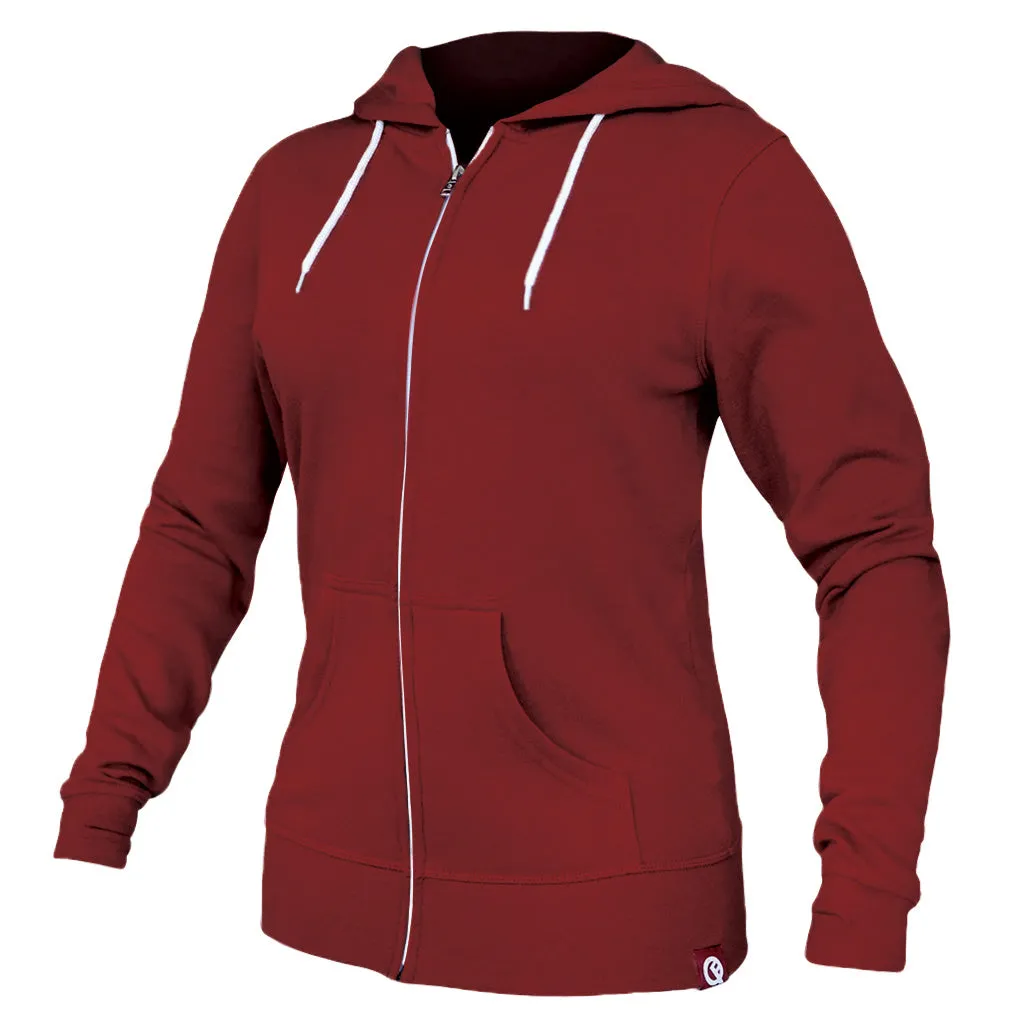 Women's Hero Hoodie Lite (Crimson Cherry)