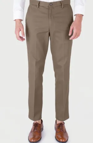 Wrinkle Free Pant Brown