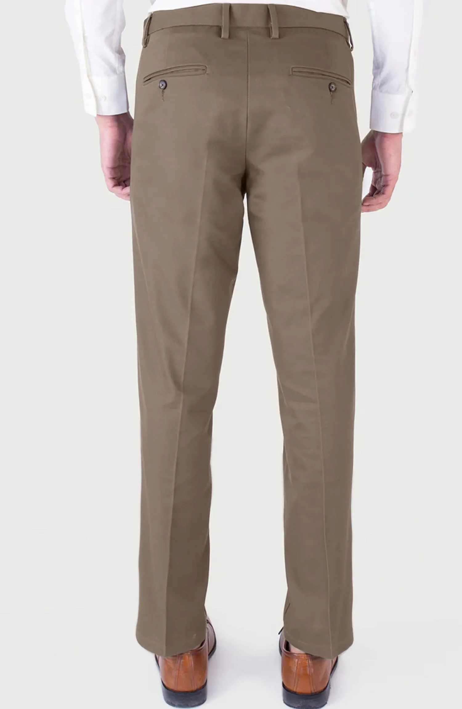 Wrinkle Free Pant Brown